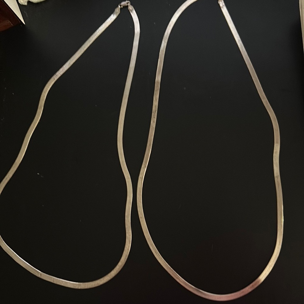 30 inch Italian .925 Silver chains